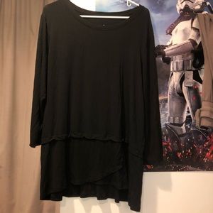 Cuddl Duds Peplum Top